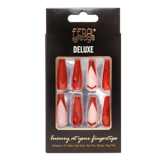 Feral Edge Deluxe Long Nail 24Nails - ikatehouse