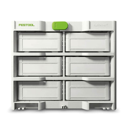 Festool Systainer³ Rack SYS3-RK/6 M 337-Set