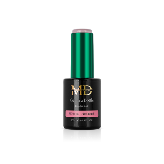 Bottle of MD Gel in a Bottle on a white background
