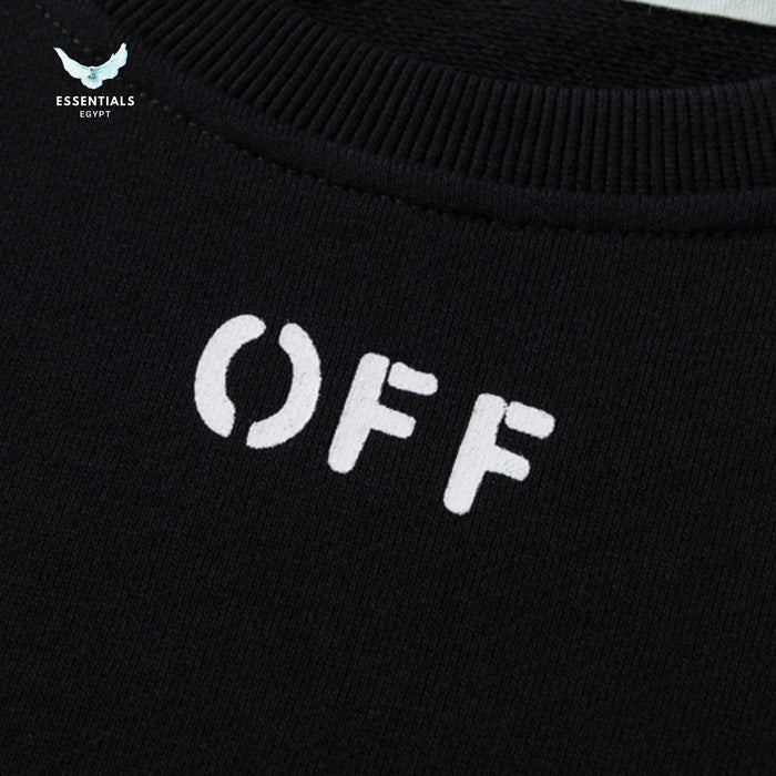 Off - White Flowers Carryover Arrows Sweatshirt - ESSENTIALS EGYPT