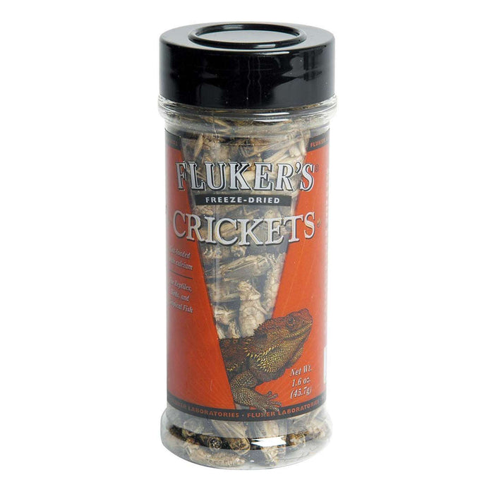 Flukers Freeze-Dried Crickets 1.6 oz.:Jungle Bob's Reptile World