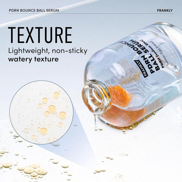 Frankly PDRN Bounce Ball Serum 30ml مصل الكرة المرتدة بصراحة PDRN - Princess Cosmetics Qatar