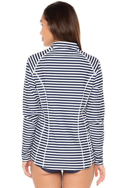 Color_White/Navy Stripe