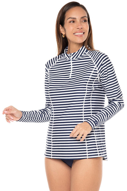 Color_White/Navy Stripe
