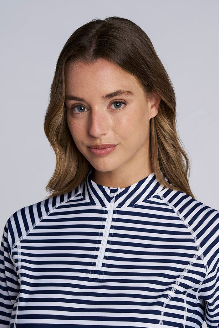 Color_White/Navy Stripe