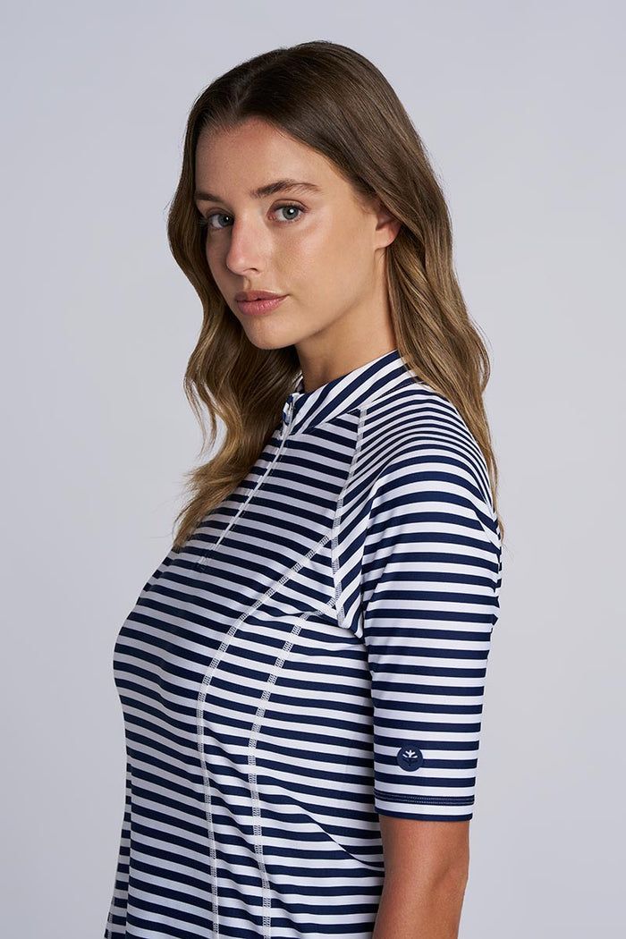 Color_White/Navy Stripe