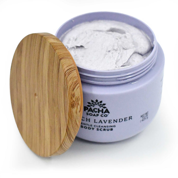 French Lavender Body Scrub | 15 oz | Pacha Soap Company