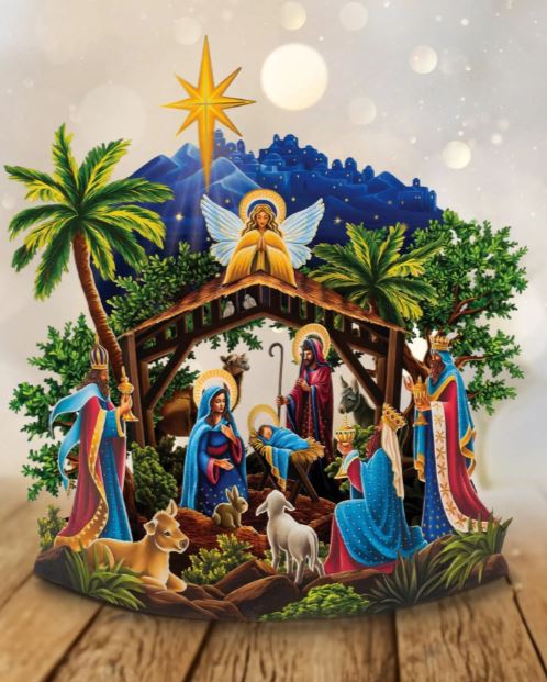 Fresh Cut Starlit Nativity