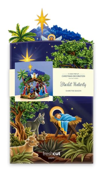 Fresh Cut Starlit Nativity