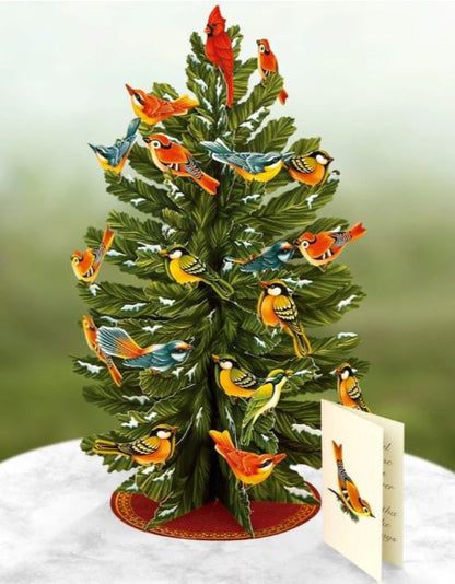Fresh Cut Winter Tree (birds)