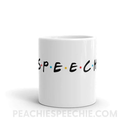 Friends Speech Coffee Mug - 11oz - Mugs peachiespeechie.com