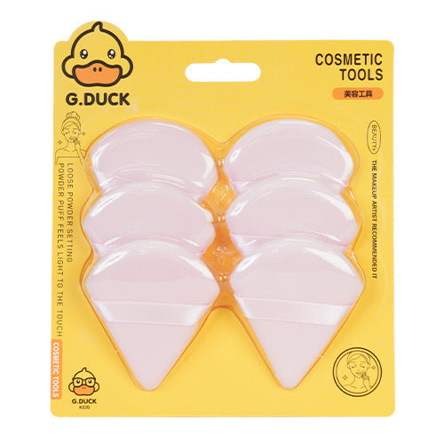 G Duck Powder Puff With Band 6pcs