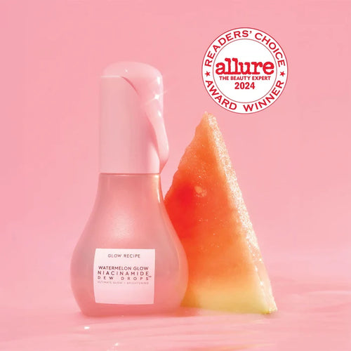 GLOW RECIPE Watermelon Glow Niacinamide Dew Drops سيروم ترطيب البشرة واشراقتها من گلو ريسبي