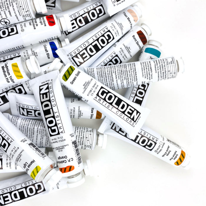 Golden Heavy Body Acrylics - 2 oz. Tube - by Golden - K. A. Artist Shop