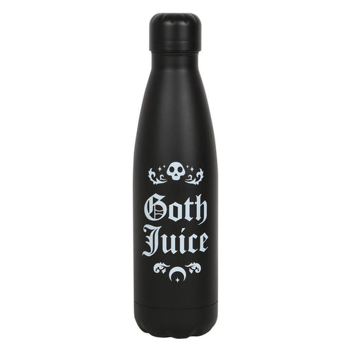 goth juice metal water bottle gothic style reusable drinks bottle for everyday use