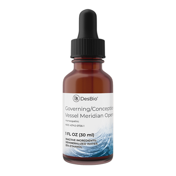 Governing Vessel / Conception Vessel Meridian Opener is for the temporary relief of symptoms such as poor digestion, bloating and stress.