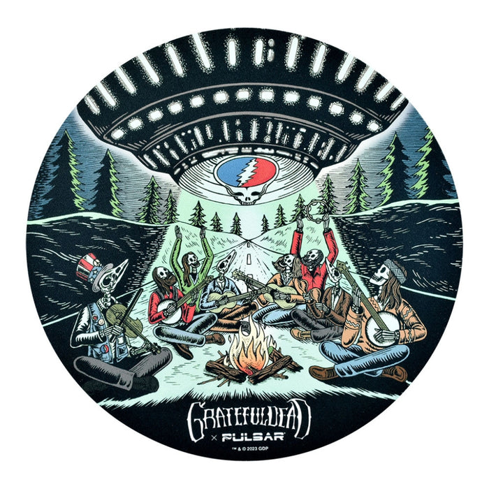 Grateful Dead Pulsar Dab Mat Close Encounters Round