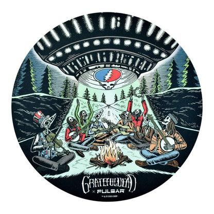 Grateful Dead Pulsar Dab Mat Close Encounters Round