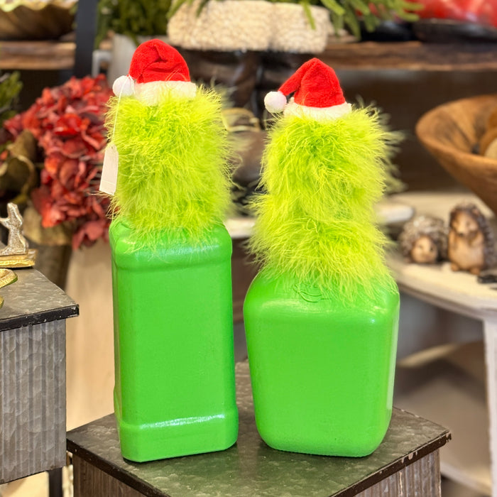 Grinch Bottle
