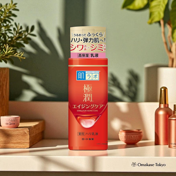 Hadalabo Gokujyun Aging Care Medicinal Firming Lotion