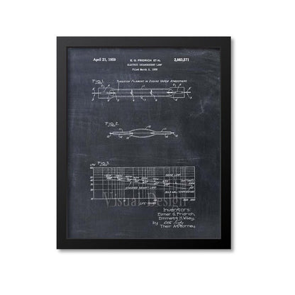 Halogen Light Patent Print