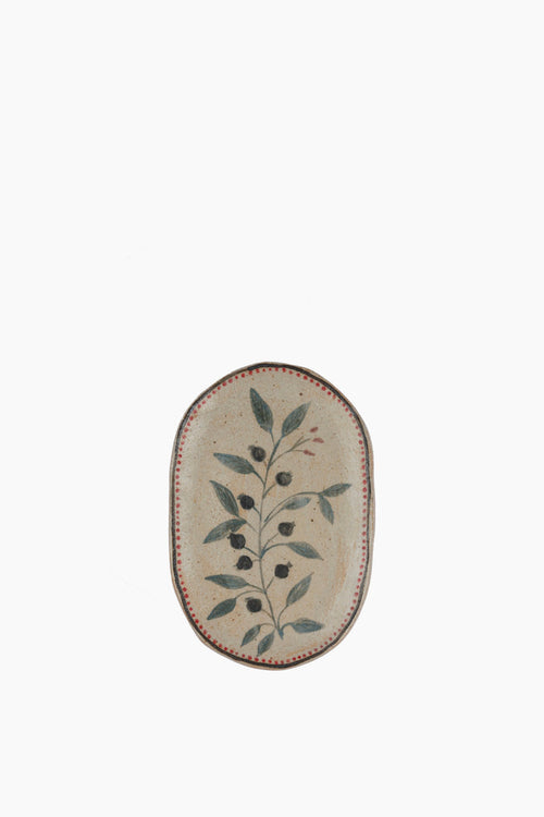 Handpainted Oval Catch-All