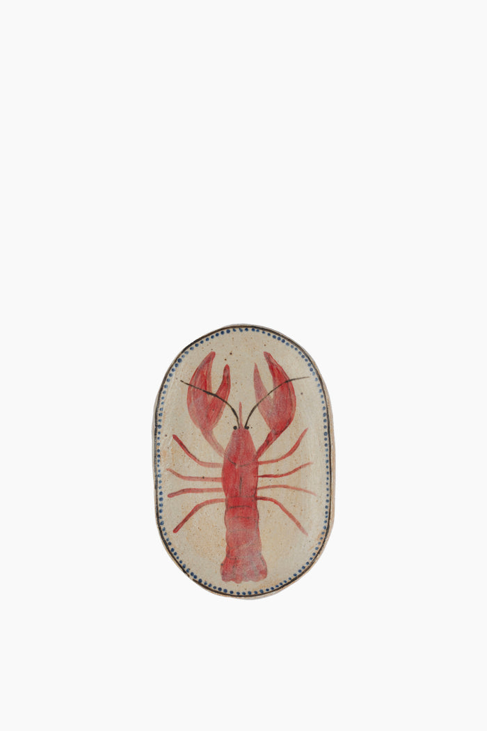Handpainted Oval Catch-All