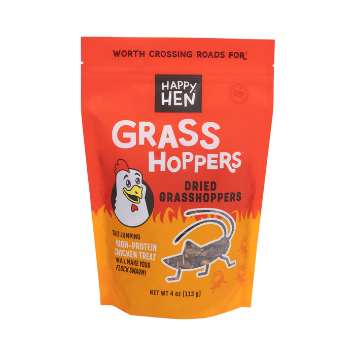 Happy Hen Grasshoppers Chicken Treats - Pittsboro Feed