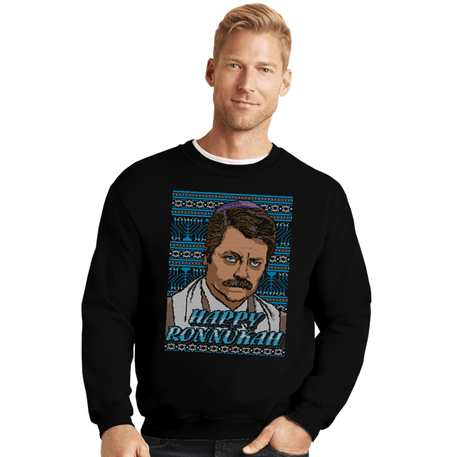 Crewneck Sweater, Unisex / Small / Black