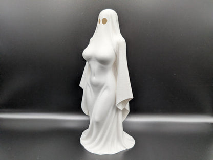 Haunting Elegance – Modern Gothic Lady Ghost – Home Decor