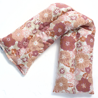 Heating Neck and Body Rice Pack - Mauve Flowers