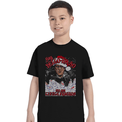 Shirts T-Shirts, Youth / XS / Black Hello Little Friend