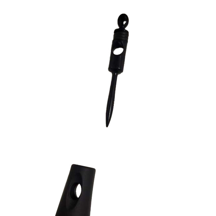RED BEAUTY by KISS silky touch vent hair brush in black with vented head and pointed rat tail pick
