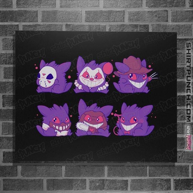 Posters / 4"x6" / Black