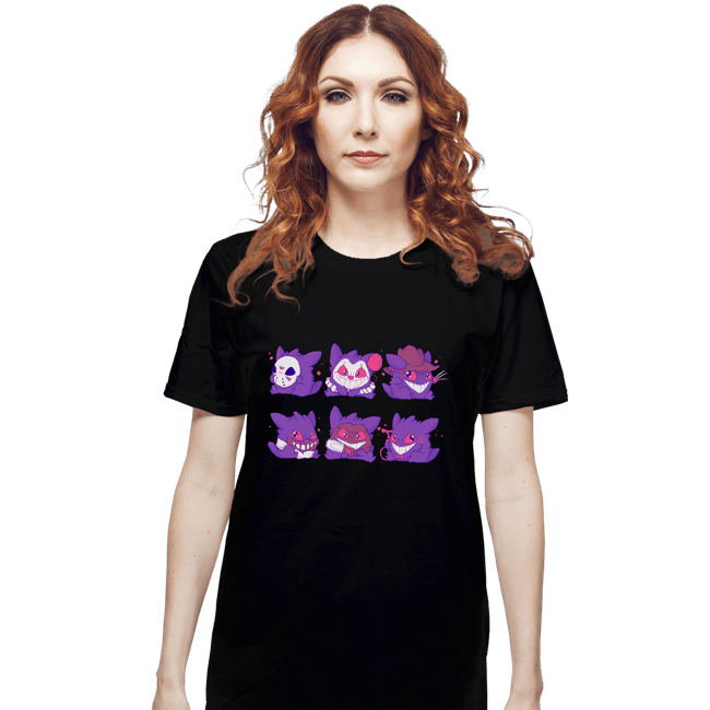 Secret_Shirts T-Shirts, Unisex / Small / Black Horror Gengars