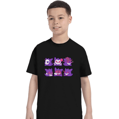Secret_Shirts T-Shirts, Youth / XS / Black Horror Gengars