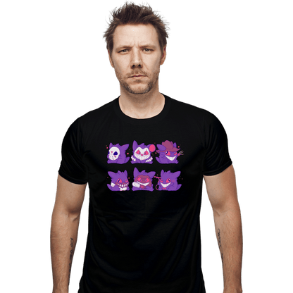 Secret_Shirts Fitted Shirts, Mens / Small / Black Horror Gengars