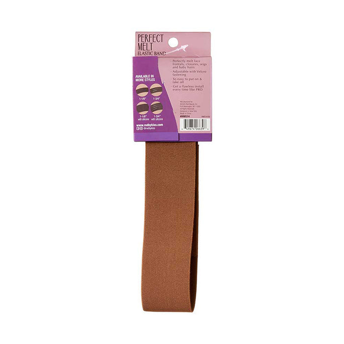 #Hwg14 Premium Elastic Wig Band [Wide] [Dark Brown]