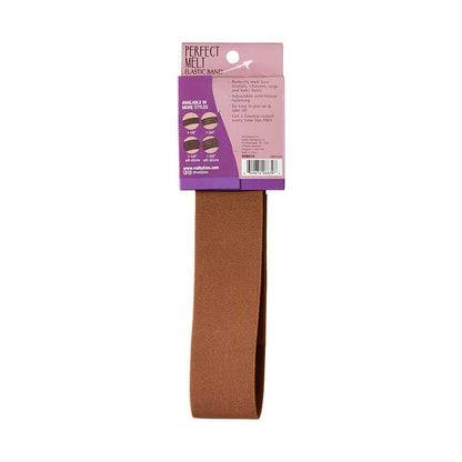 #Hwg14 Premium Elastic Wig Band [Wide] [Dark Brown]