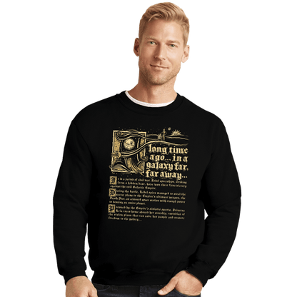 Crewneck Sweater, Unisex / Small / Black