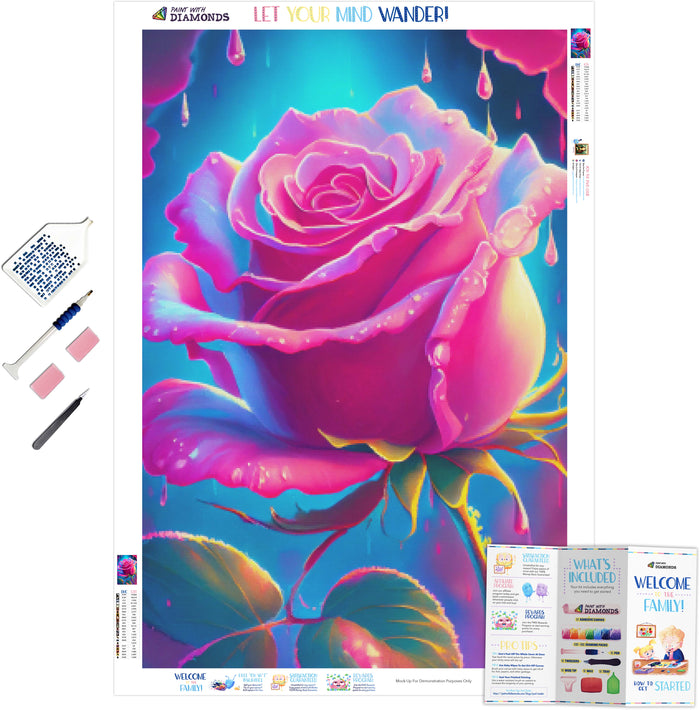 Impossibly Pink Rose