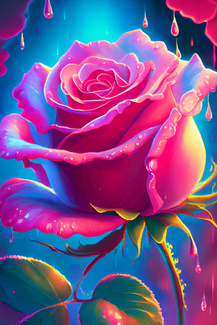 Impossibly Pink Rose