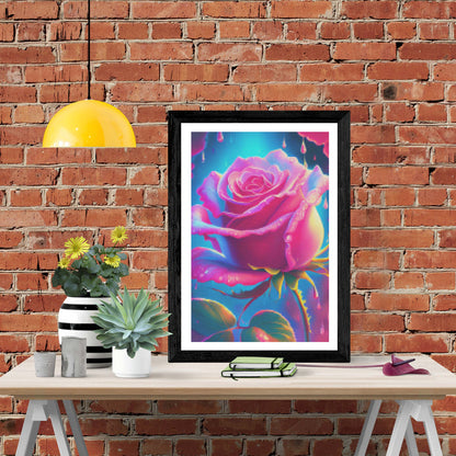 Impossibly Pink Rose