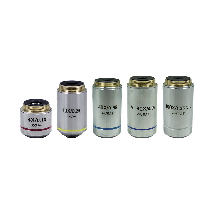 Infinity Achromatic Objective Set, SKU BM02523011, three quarter front view