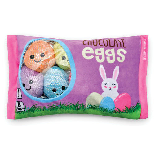 Iscream Choc. Easter Egg Buddies Fleece Plush