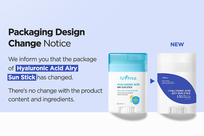ISNTREE hyaluronic acid airy sun stick ￼واقي الشمس الستيك الكيميائي بالهايلرونك اسد