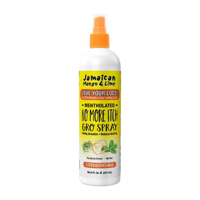 Jamaican Mango & Lime No More Itch Gro Spray [Mentholated] 8oz