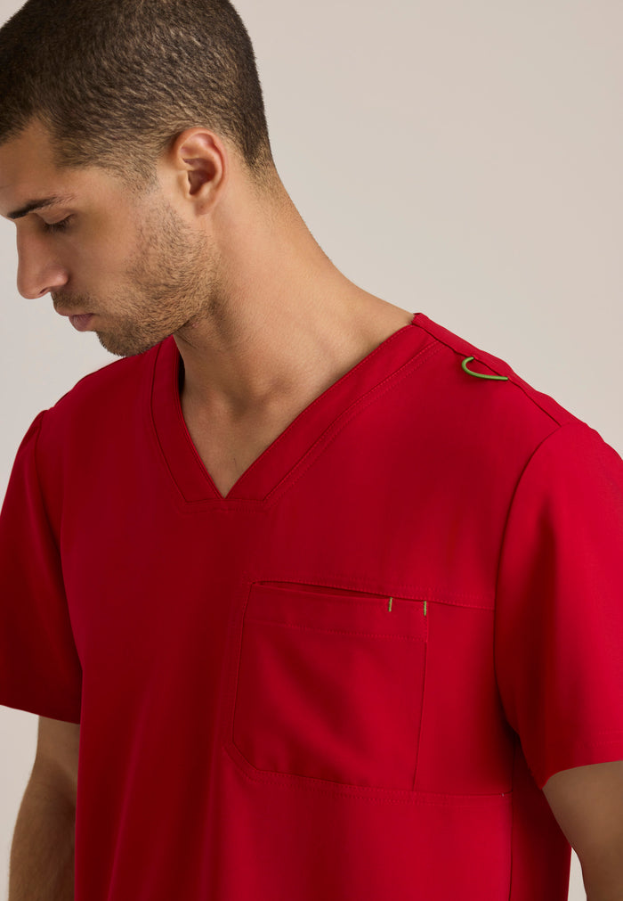 Journey Top - True Red - Grey's Anatomy Scrubs