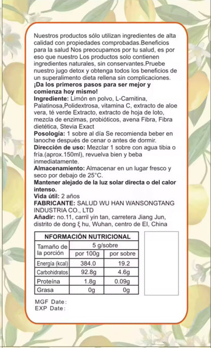 Jugo de limon