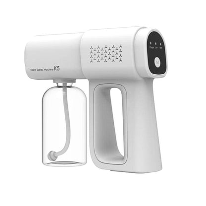 K5 Nano Wireless Electric Sanitizer Sprayer Blu-ray USB Charge Nano Steam Water Spray Gun Home Disinfection Machine Atomizer
